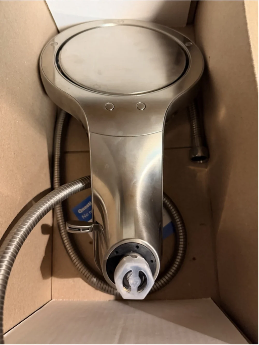 Delta 5-Setting HydroRain 2-in-1 Dual Shower Head w/ Proclean Brushed Nickel